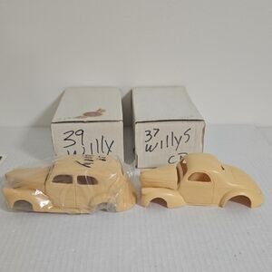 Classic Tan Toy Car Set